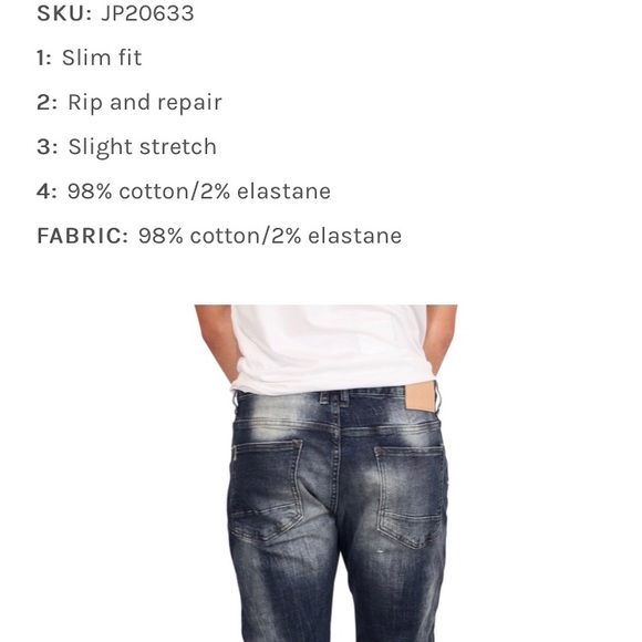 Men’s Ripped Jeans - Picture 8 of 8